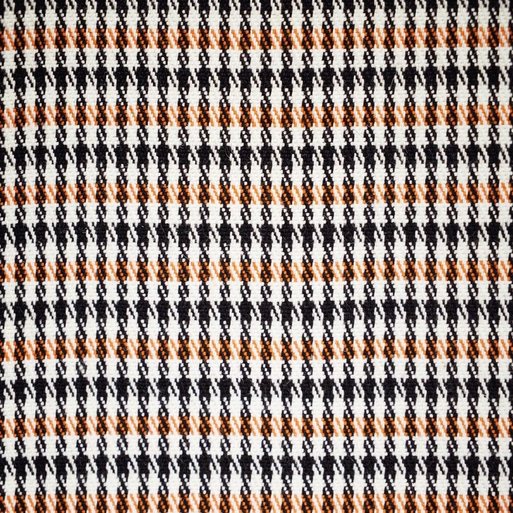织物 — BLACK/WHITE/ORANGE